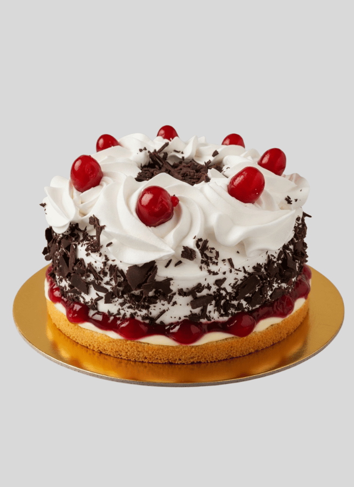 Slightly Black Forest Cake