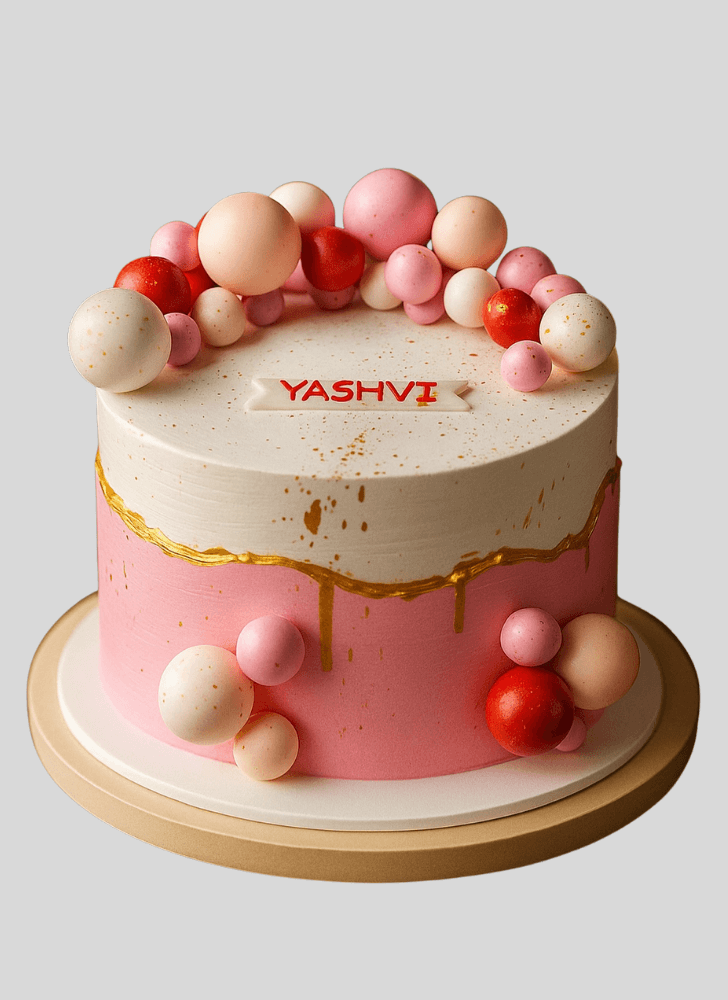 Cute ButterScotch Cake