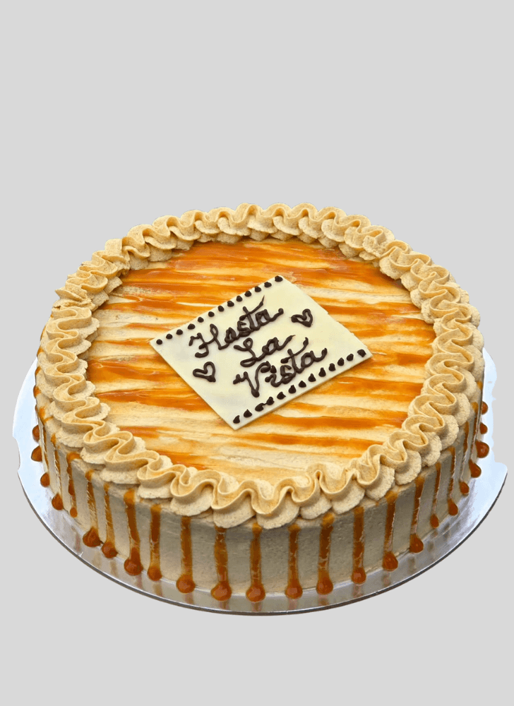 Enthralling ButterScotch Cake