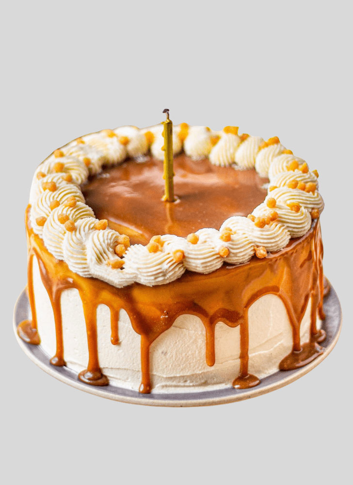 Inviting ButterScotch Cake