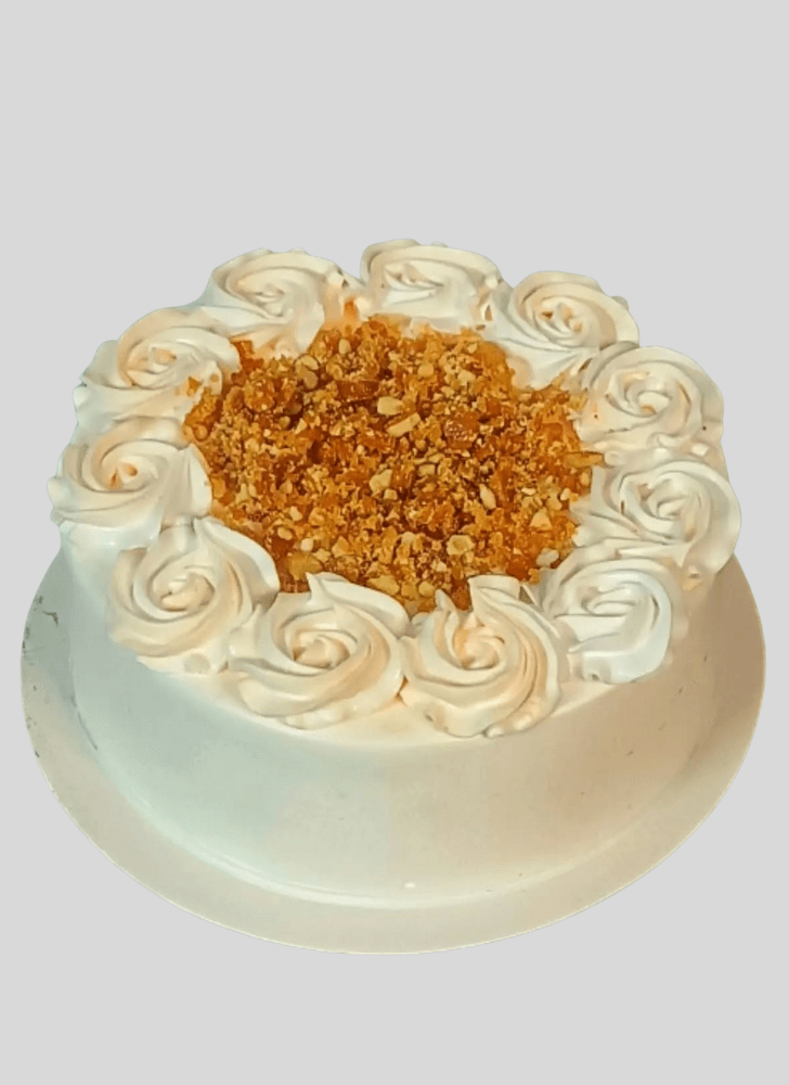 Lovely ButterScotch Cake Design