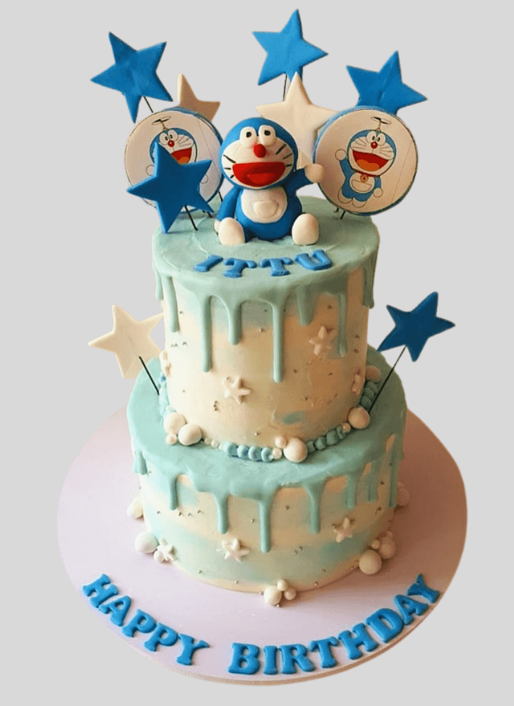 Appealing Doraemon Cake