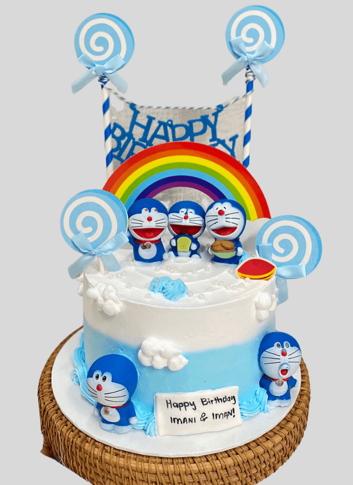 Charming Doraemon Cake