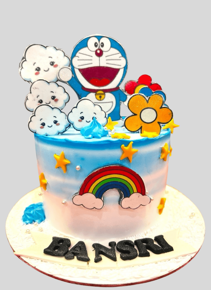 Exquisite Doraemon Cake