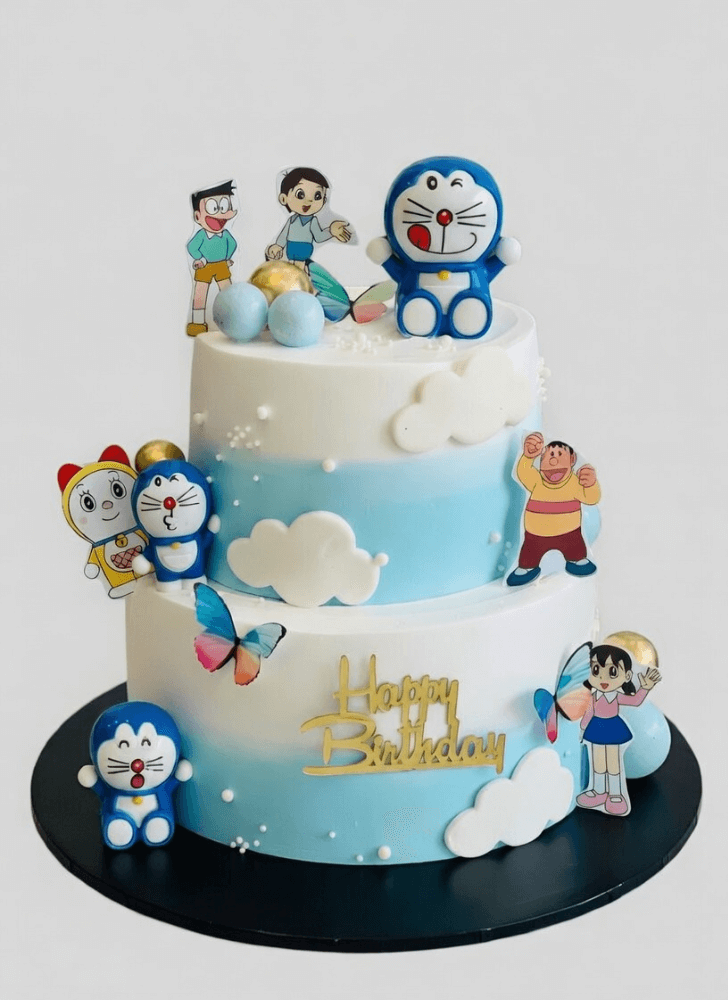 Pretty Doraemon Cake