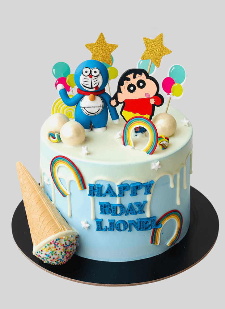 Refined Doraemon Cake