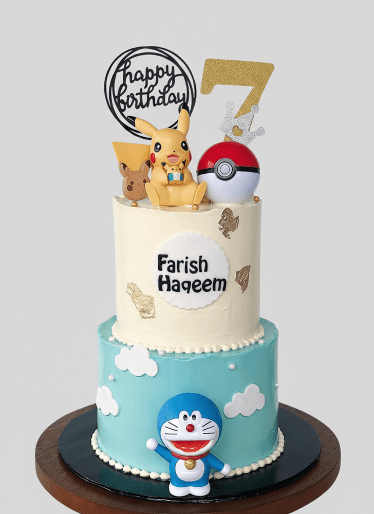 Resplendent Doraemon Cake