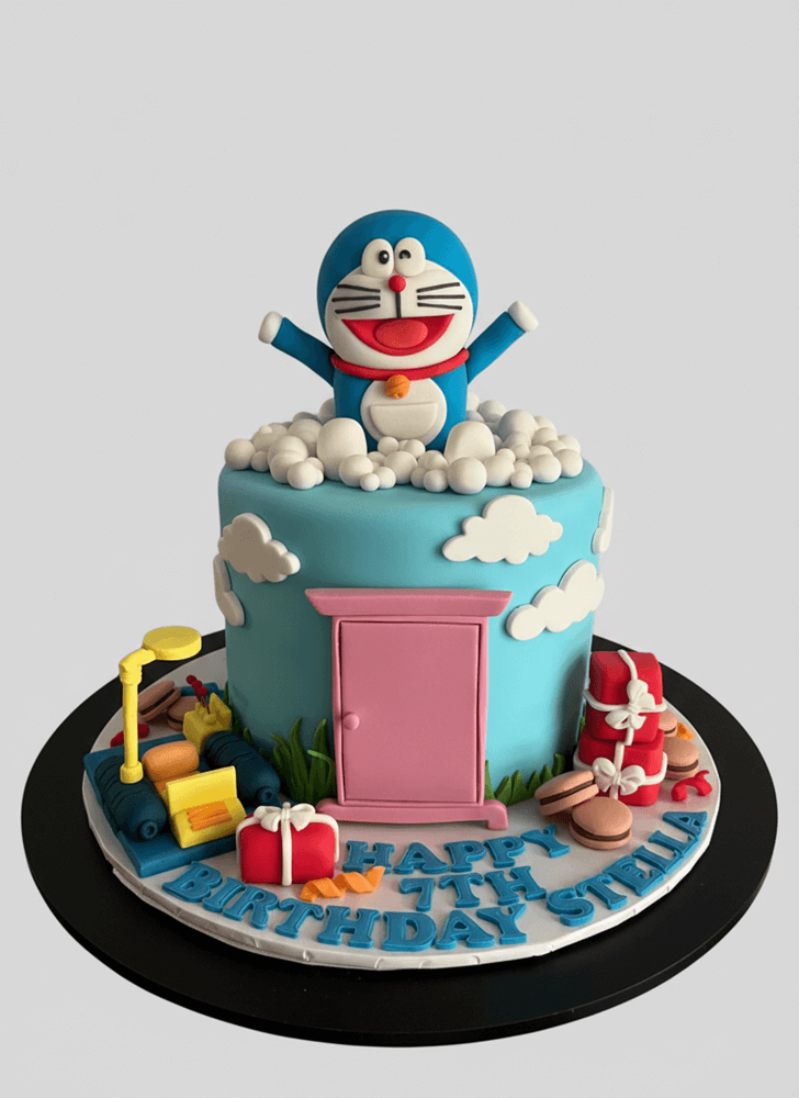 Shapely Doraemon Cake
