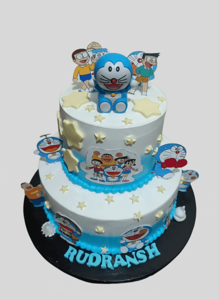 Wonderful Doraemon Cake Design