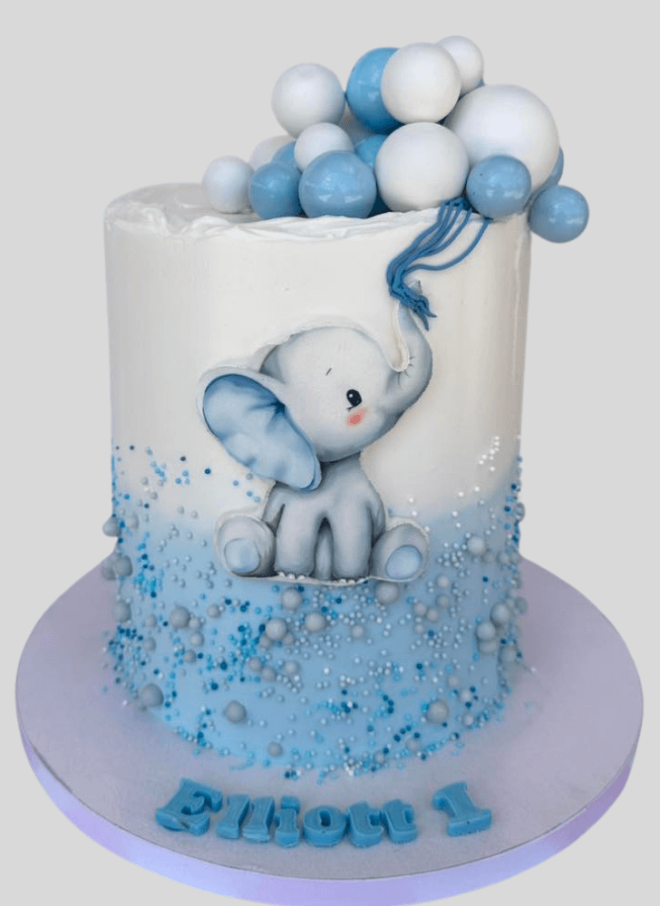 Classy Elephant Cake