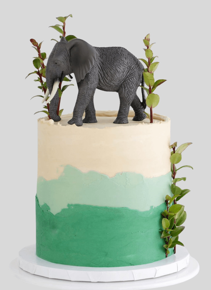 Enthralling Elephant Cake