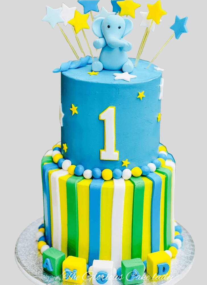 Fair Elephant Cake