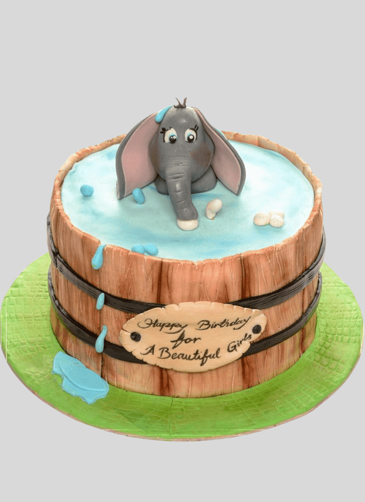 Fetching Elephant Cake