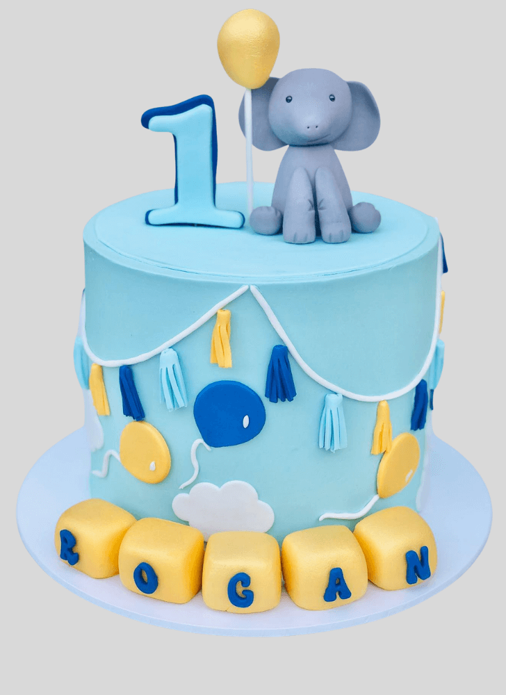 Mesmeric Elephant Cake