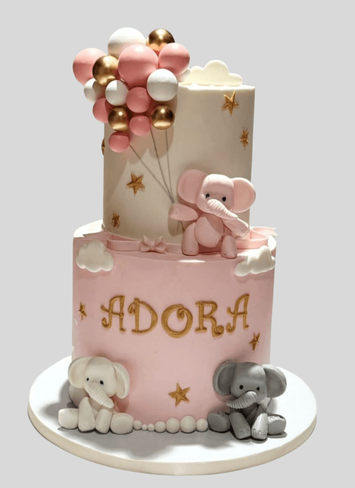 Nice Elephant Cake