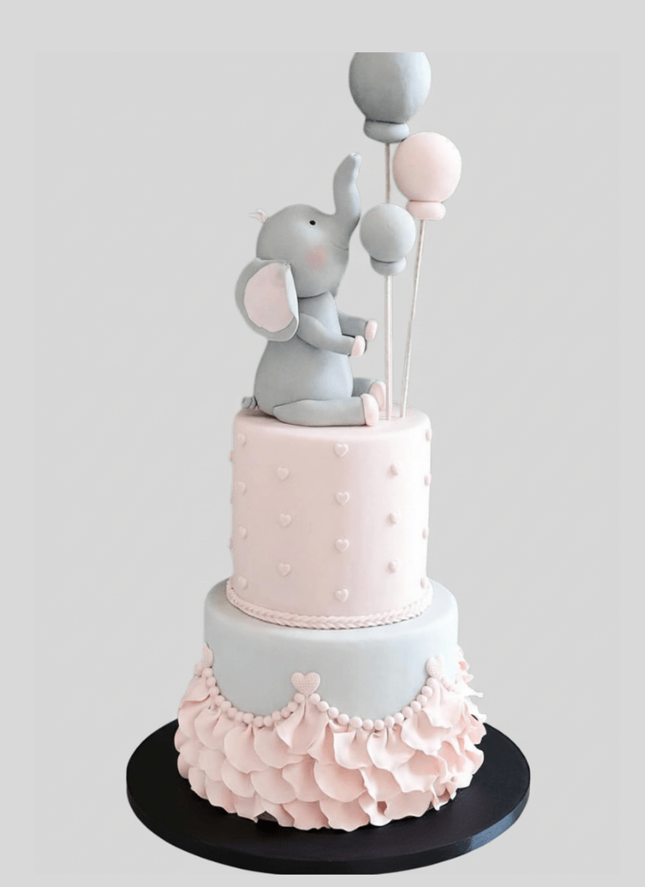 Stunning Elephant Cake