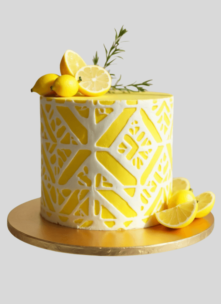 Shapely Lemon Cake