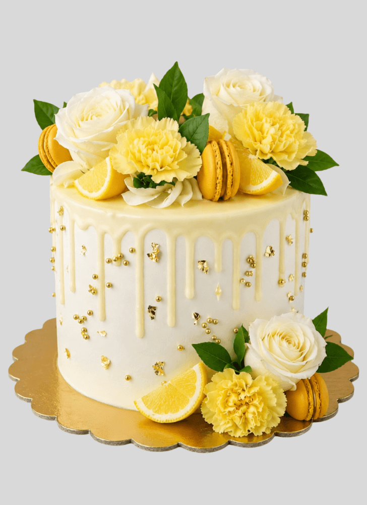 Wonderful Lemon Cake Design
