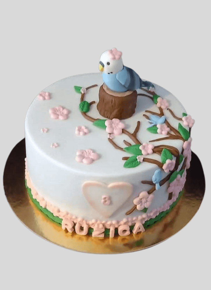 Graceful Parrot Cake