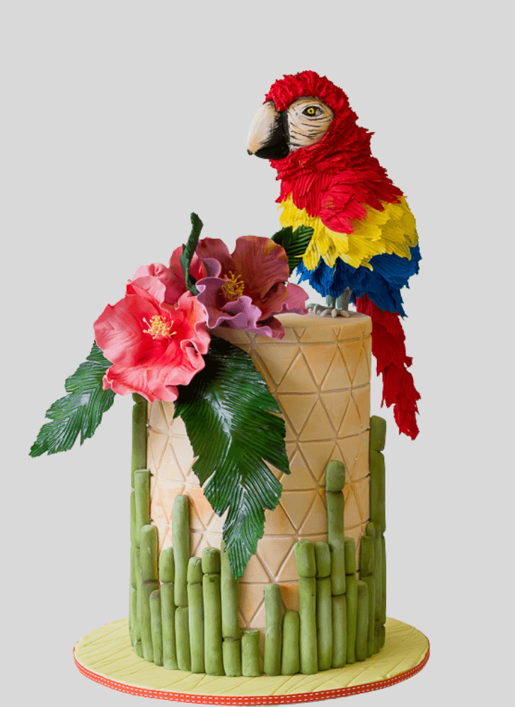 Mesmeric Parrot Cake