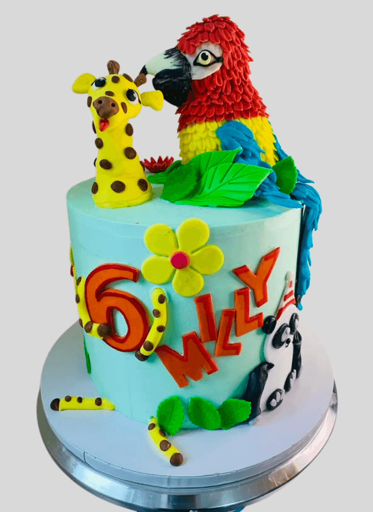 Pretty Parrot Cake