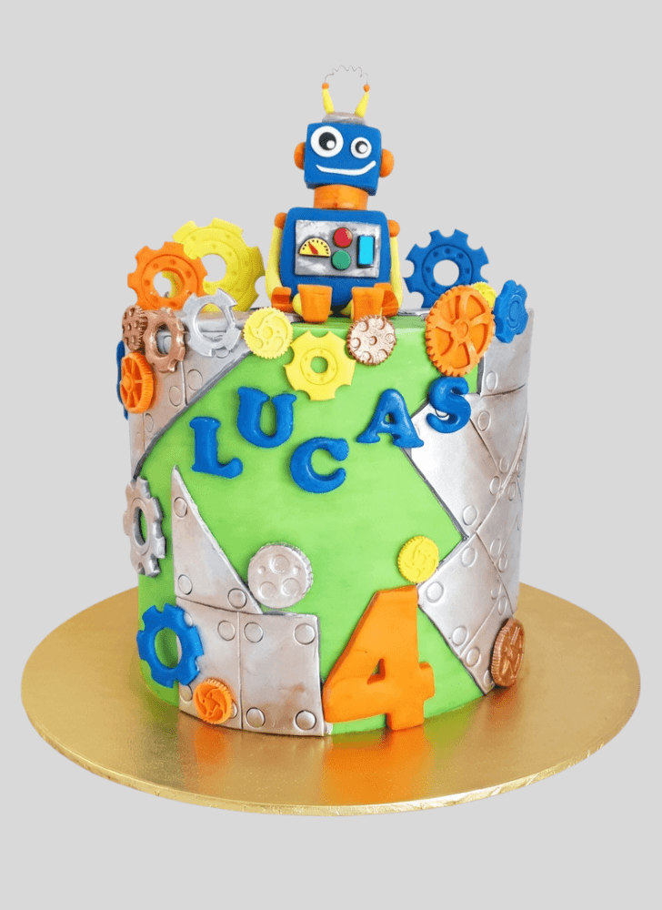 Enticing Robots Cake