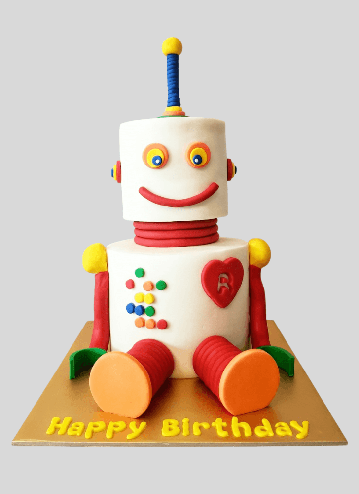 Fetching Robots Cake