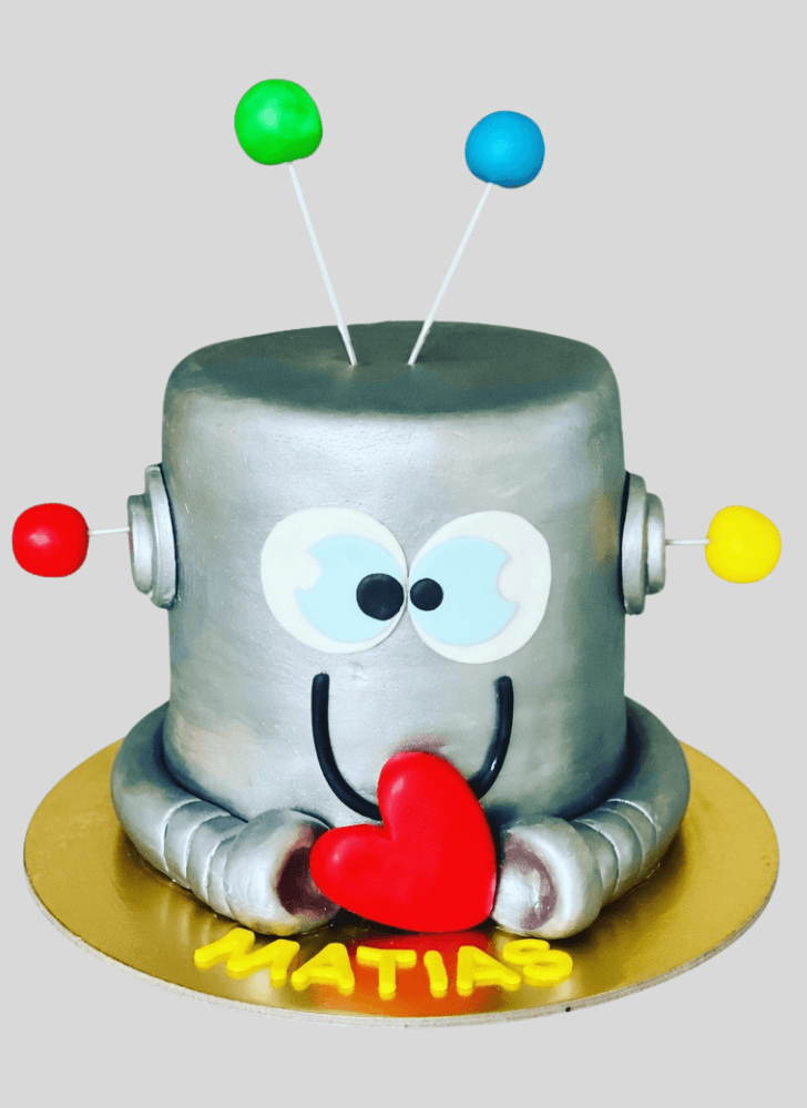 Fine Robots Cake