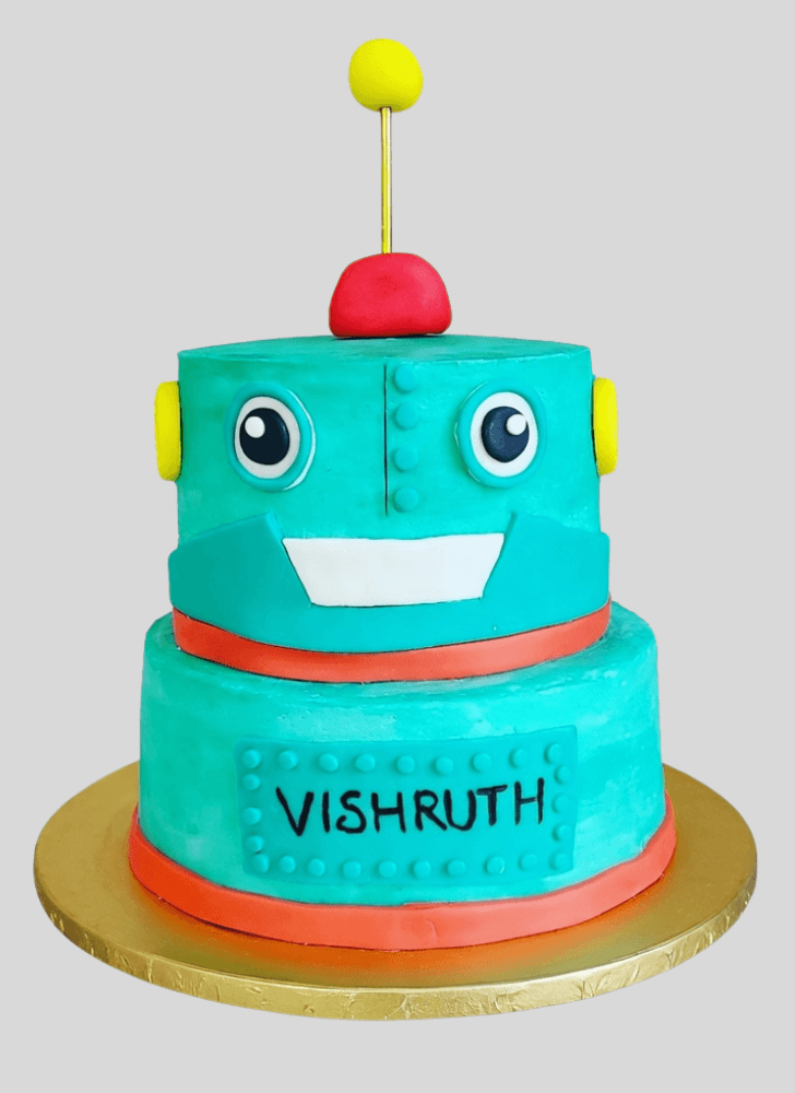 Gorgeous Robots Cake