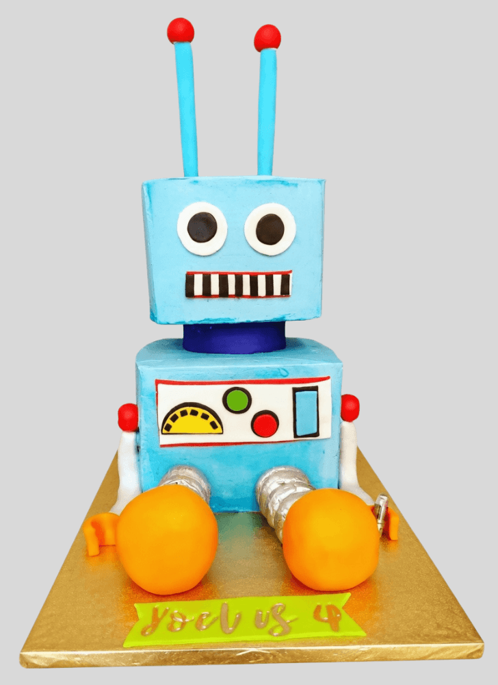 Grand Robots Cake