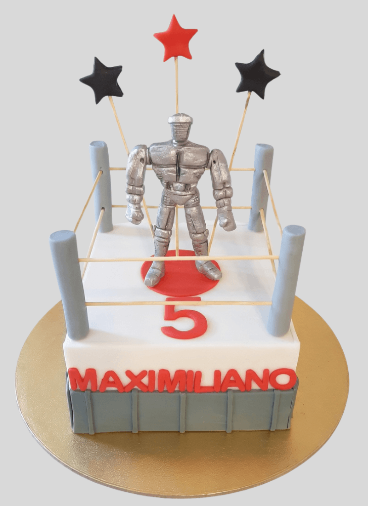 Lovely Robots Cake Design