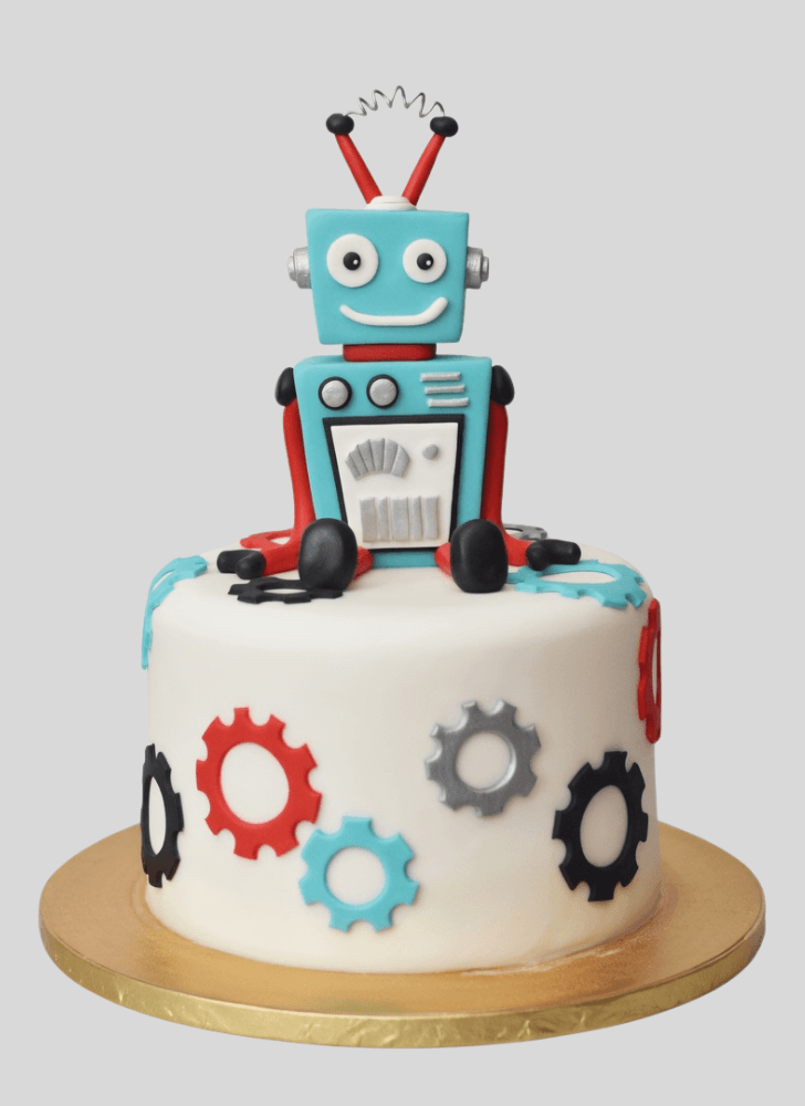 Magnificent Robots Cake