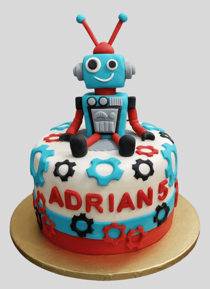 Refined Robots Cake