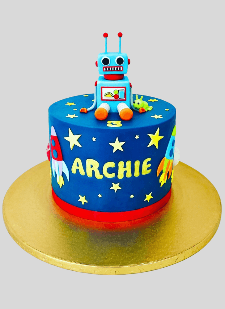 Splendid Robots Cake