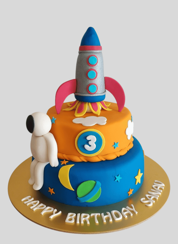 Captivating Rocket Cake