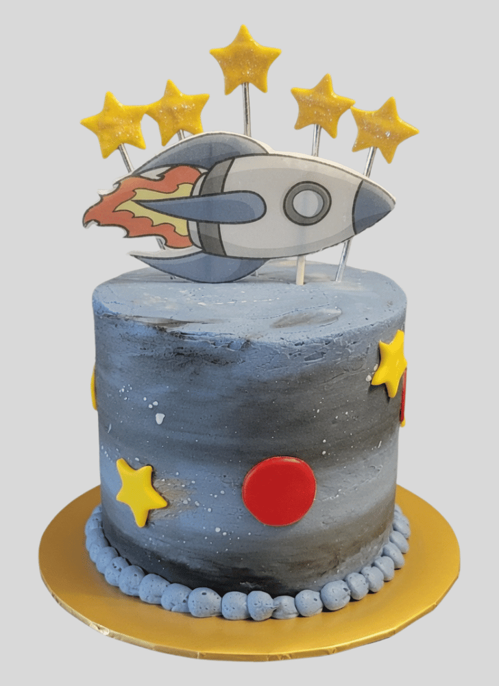 Dazzling Rocket Cake