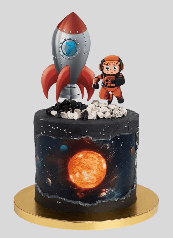 Gorgeous Rocket Cake