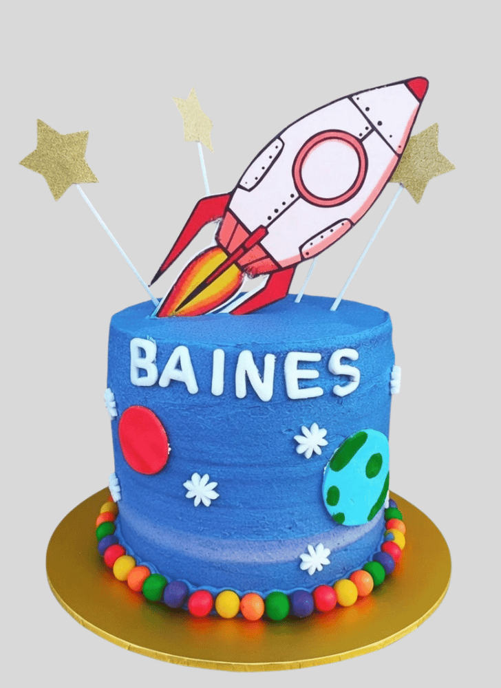 Grand Rocket Cake