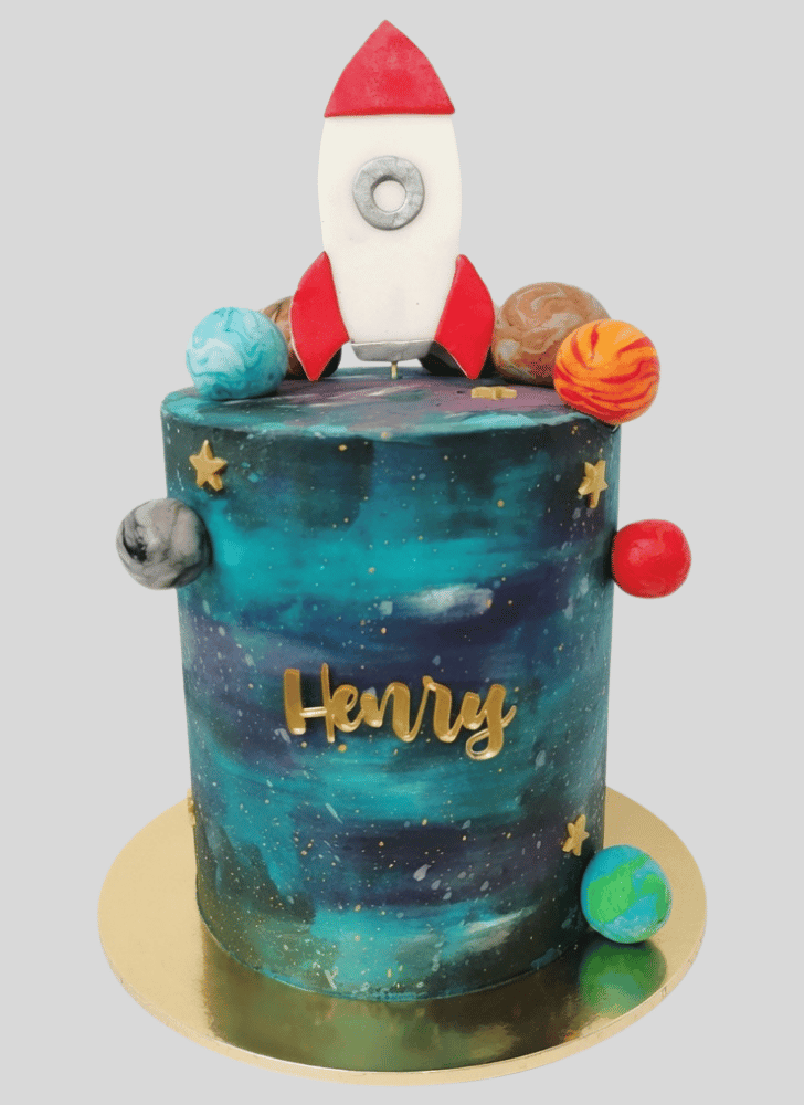 Lovely Rocket Cake Design