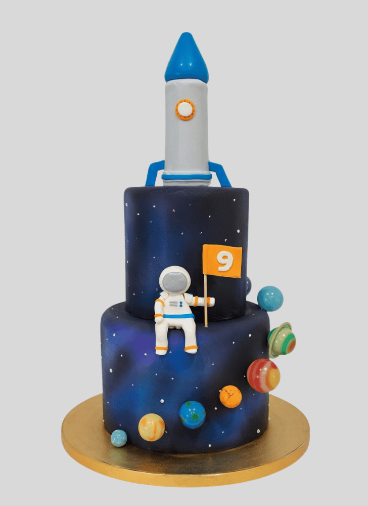 Pleasing Rocket Cake