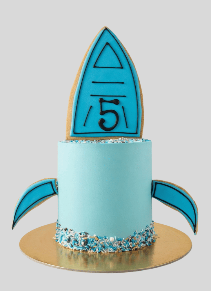 Resplendent Rocket Cake