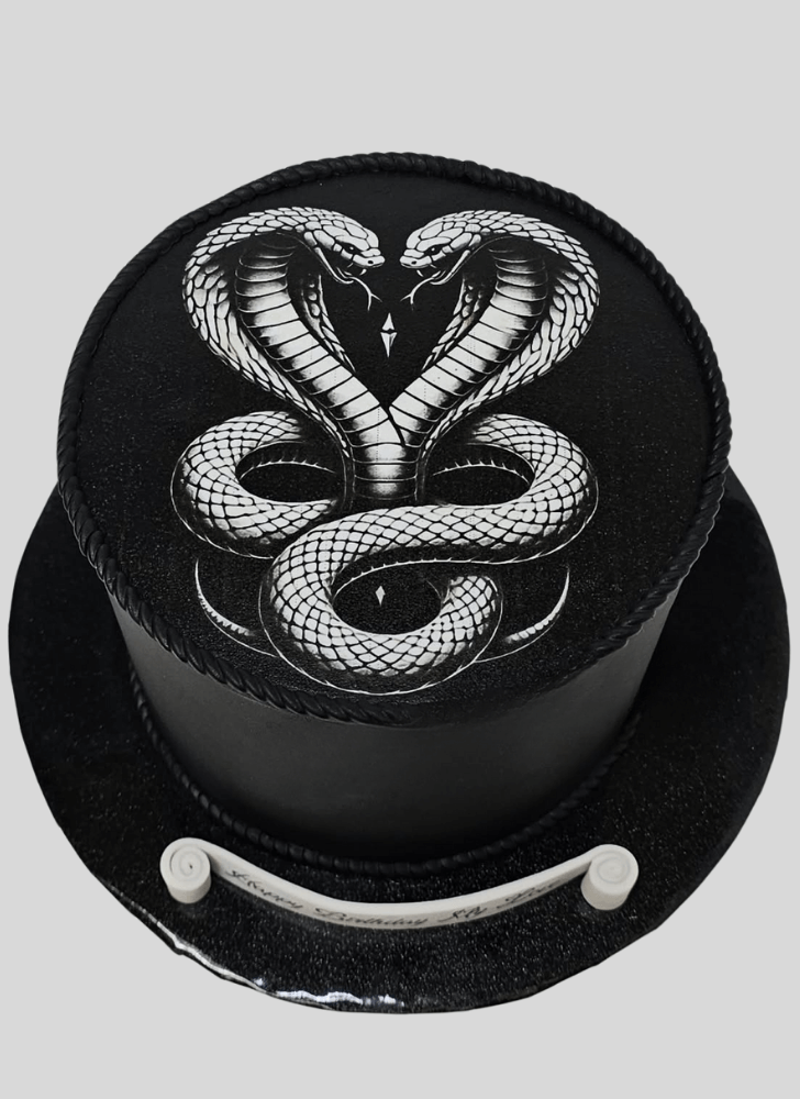 Charming Snake Cake