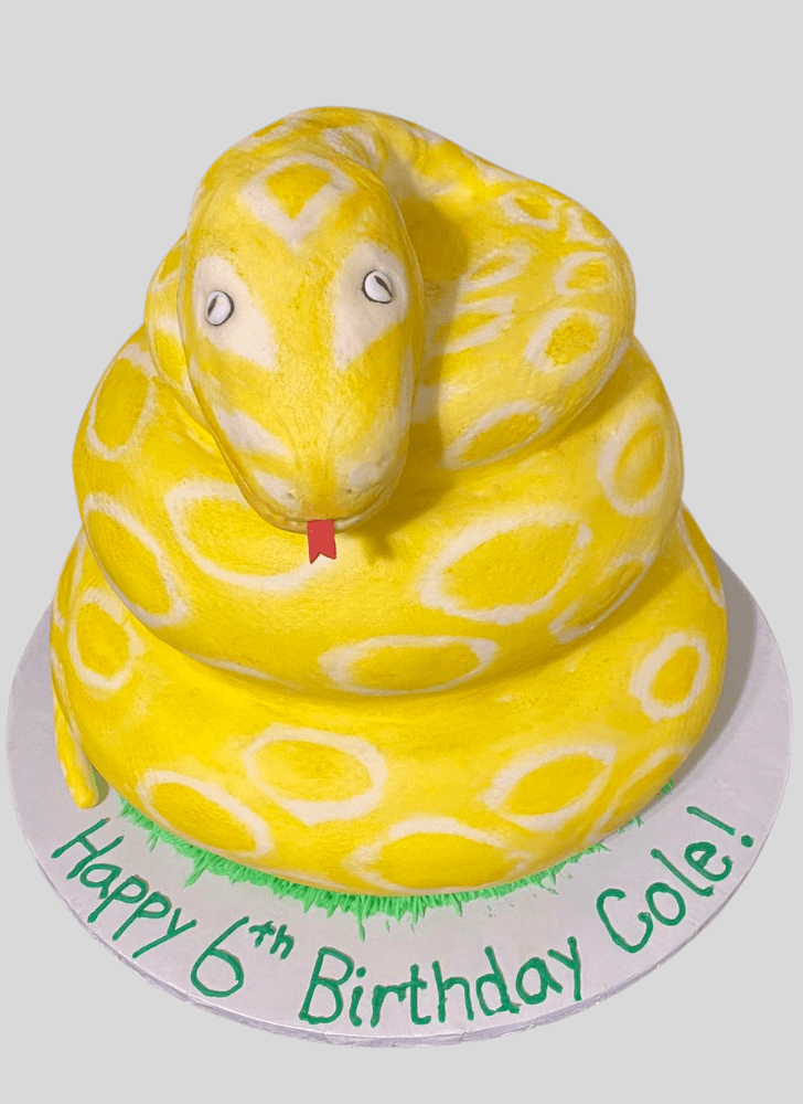 Radiant Snake Cake