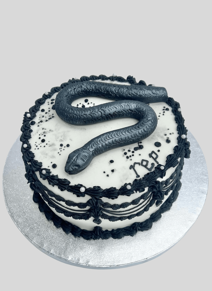 Shapely Snake Cake
