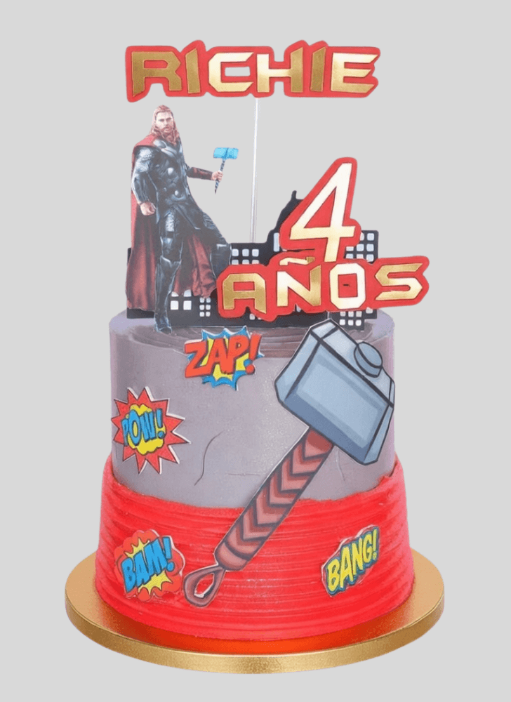 Exquisite Thor Cake