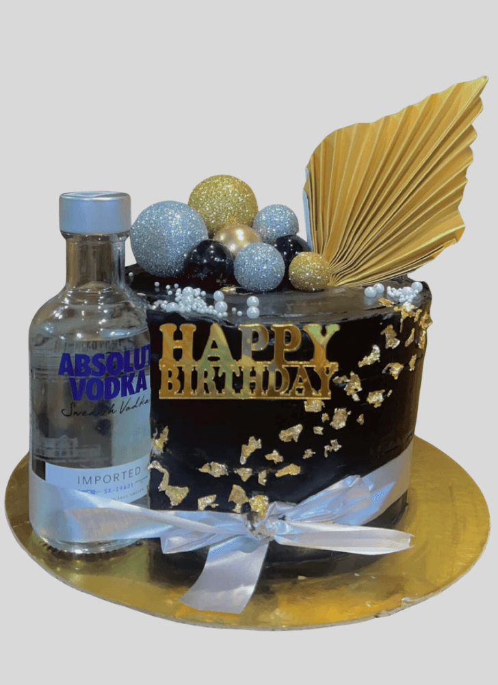 Appealing Vodka Cake