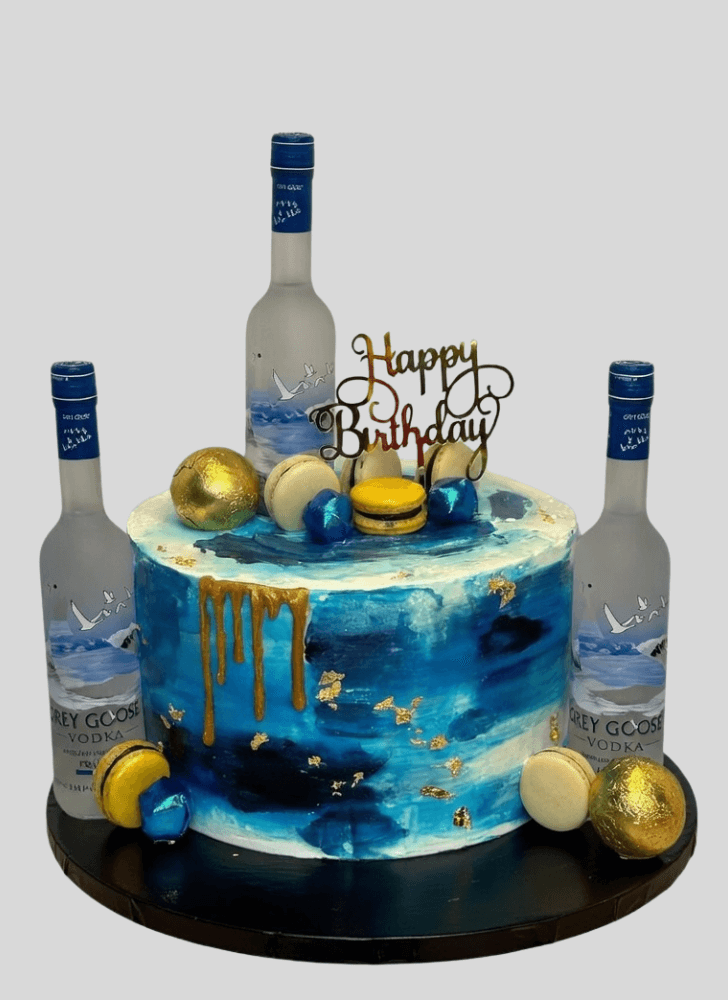 Comely Vodka Cake