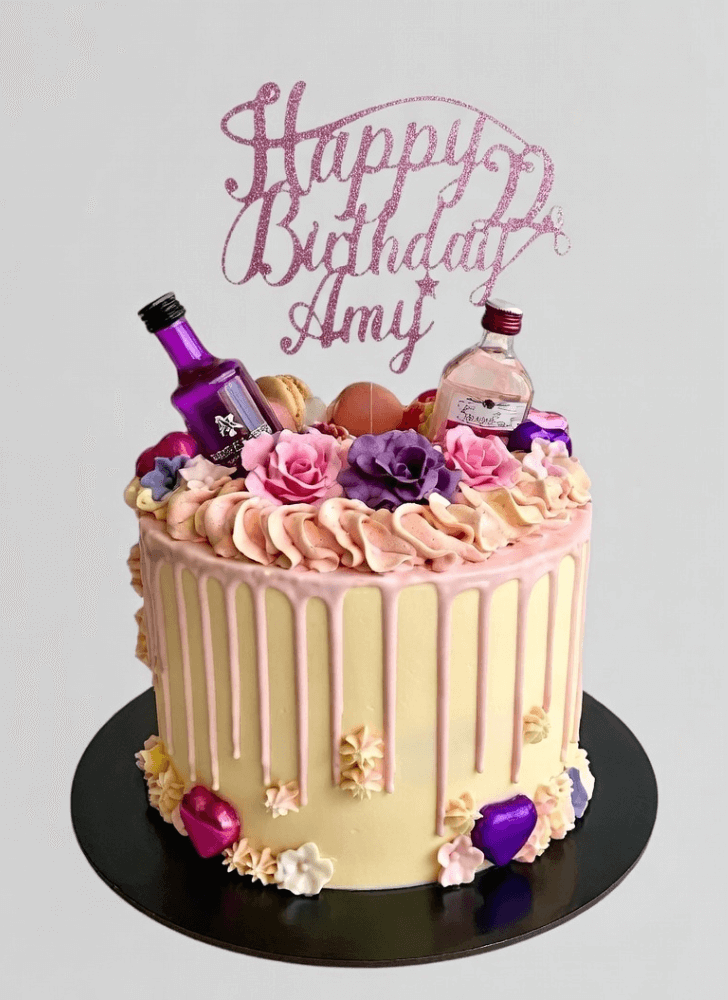 Enthralling Vodka Cake