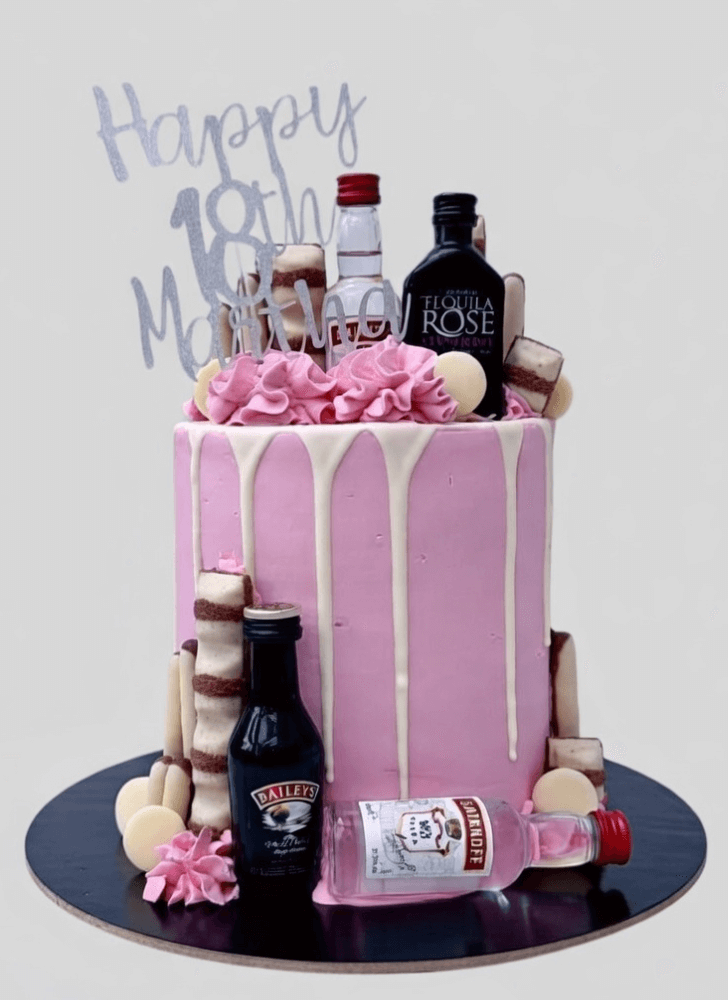 Gorgeous Vodka Cake