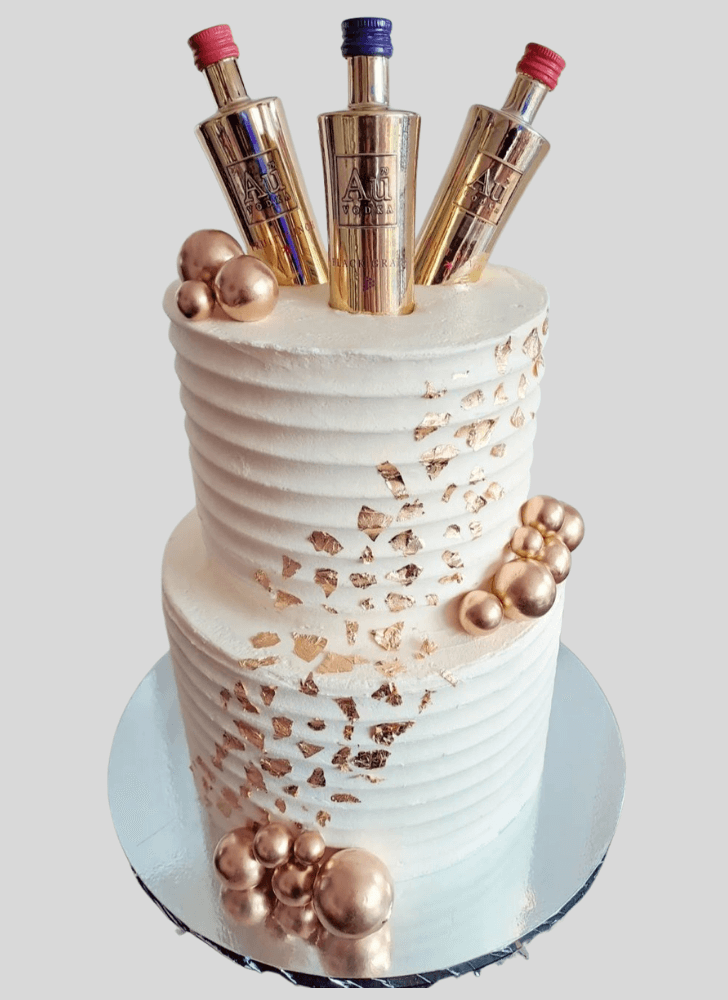 Wonderful Vodka Cake Design